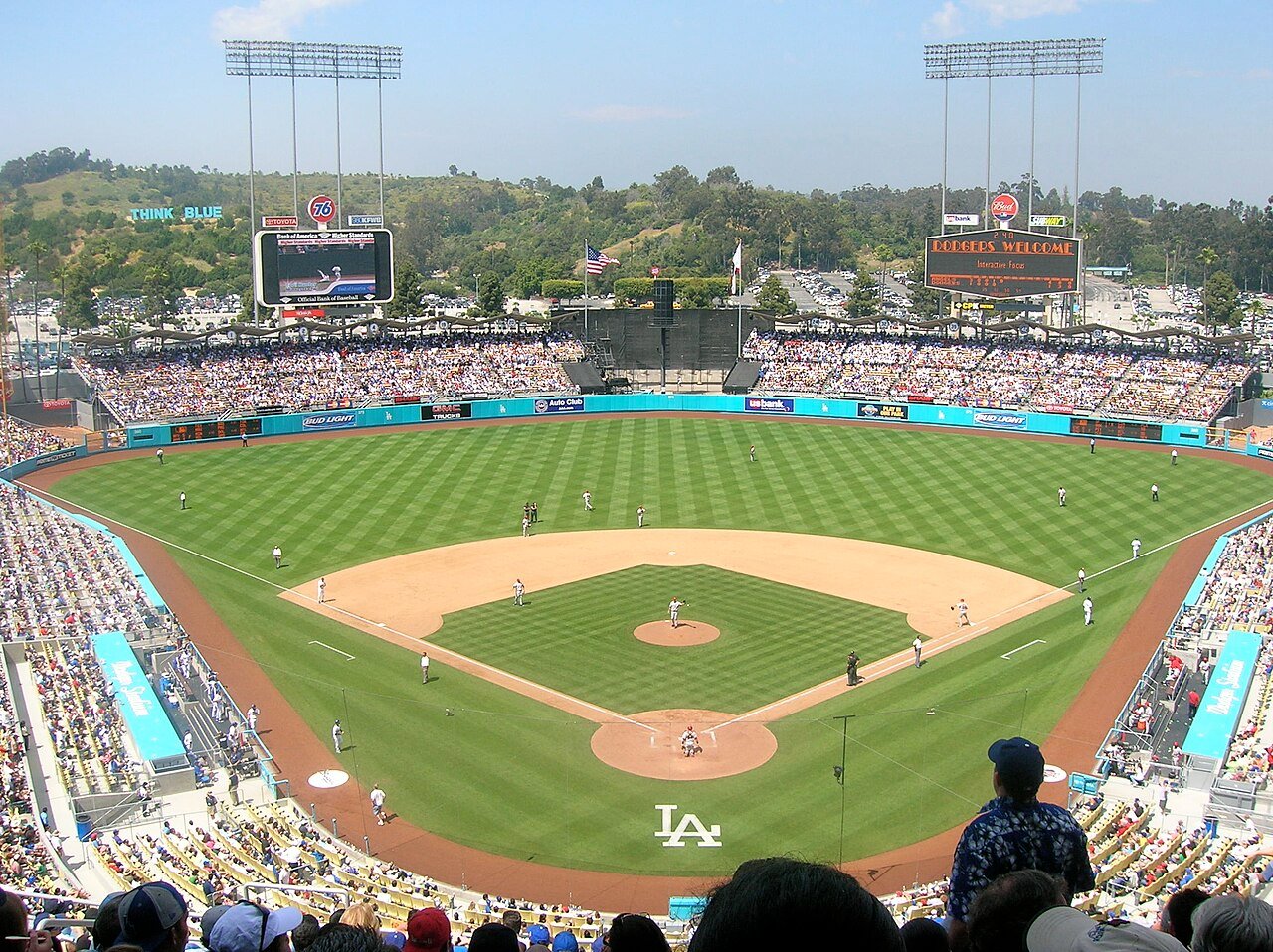 NLCS 3~5차전이 열리는 LA 다저 스타디움
